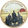 5 oz Copper Love they Farmer with Acrylic Case