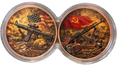2 x 1 oz Copper Rifles of War With Infinity Case