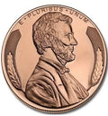 Lincoln Wheat 1 oz Copper Round