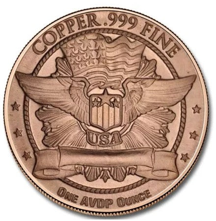 COVID-19 & 2020 Pandemic Survivor 1 oz Copper Round