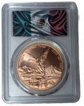 2025 Mexico Libertad Tribute 1 Oz Copper Round w/ Display Case