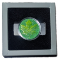 1 oz Copper Spring Maple Limited Edition Numbered 3,564 of 5,000 "Diamond Dusted"