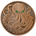 5 oz Copper Kraken Glow in the Dark With Acrylic Case