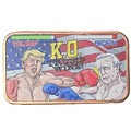 1 oz Copper Bar Colorized Trump Vs Biden KO