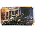 Bank Robbery 1 oz Copper Bar Colorized