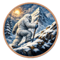 5 oz Copper Round - Summit Yeti 5,000 Mintage With Acrylic Case