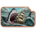 5 oz Copper Bar Shark Bite with Acrylic Case