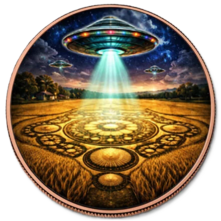 5 oz Copper Round "The Arrival" 5,000 Mintage
