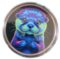 5 oz Copper - Mystic Night Otter in Acrylic Case 5,000 Mintage