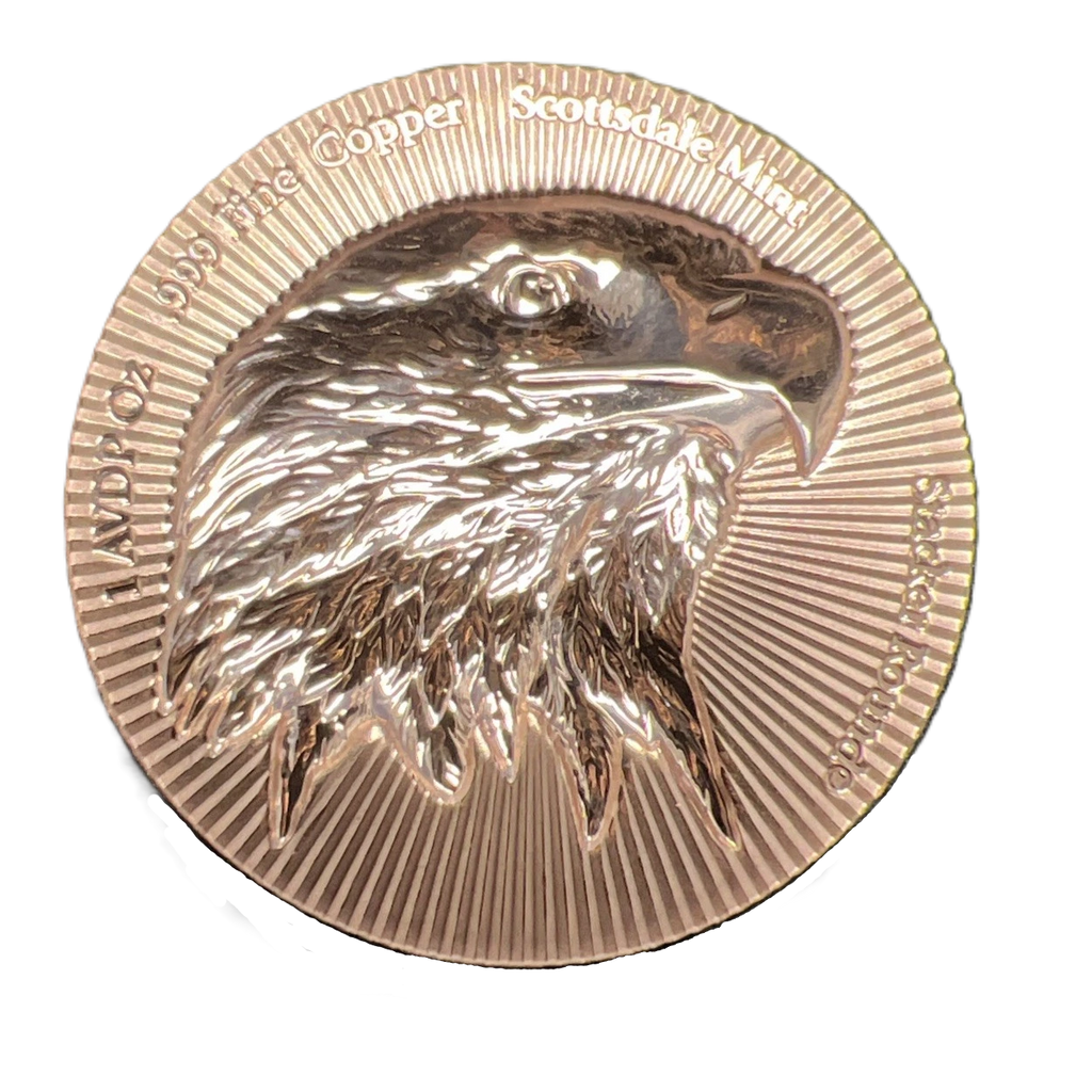 1 oz Copper Scottsdale Mint Eagle Stacker
