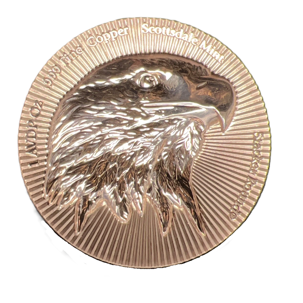 1 oz Copper Scottsdale Mint Eagle Stacker