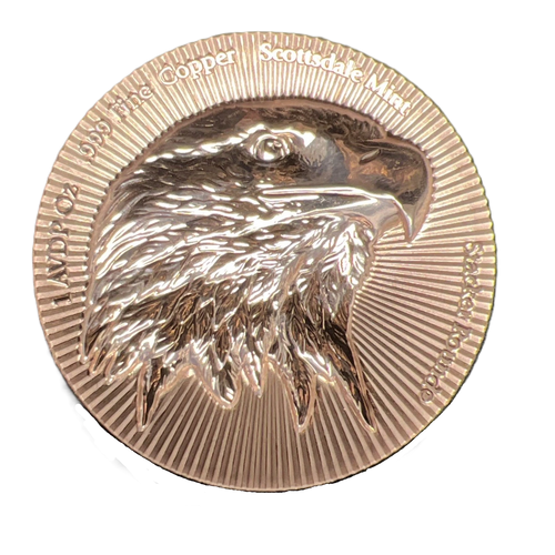 1 oz Copper Scottsdale Mint Eagle Stacker