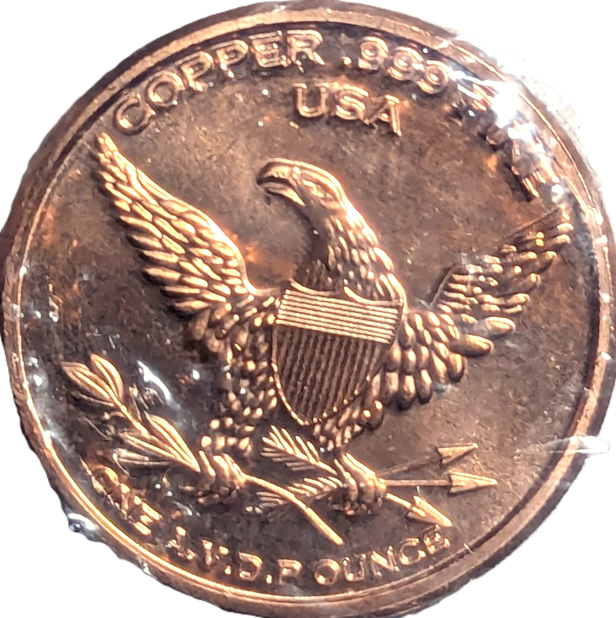 Happy Birthday 1 oz Copper Round