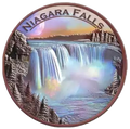 5 oz Copper Niagara Falls Natural Wonders with Acrylic Case