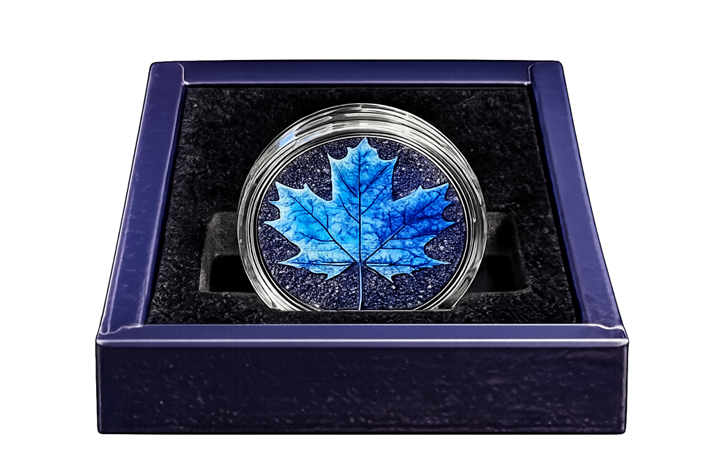 1 oz Copper Winter Maple Limited Edition Numbered Out of 5,000