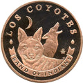 1 oz copper Los Coyotes Bobcat Tukut