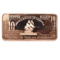 10 oz Copper Bar The Mayflower Ship CMC Mint
