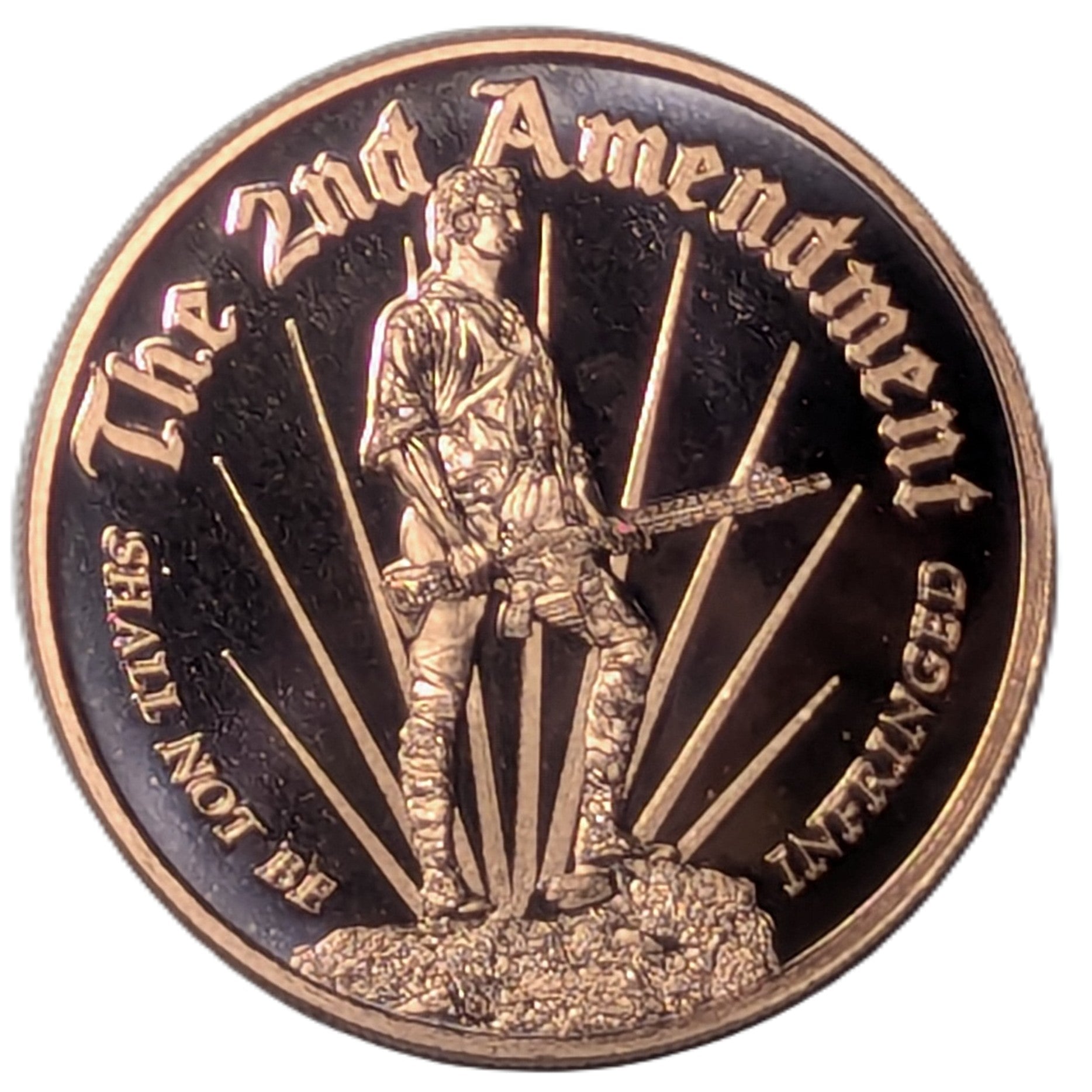 Rifleman 2nd Amendment 1 oz Copper Round