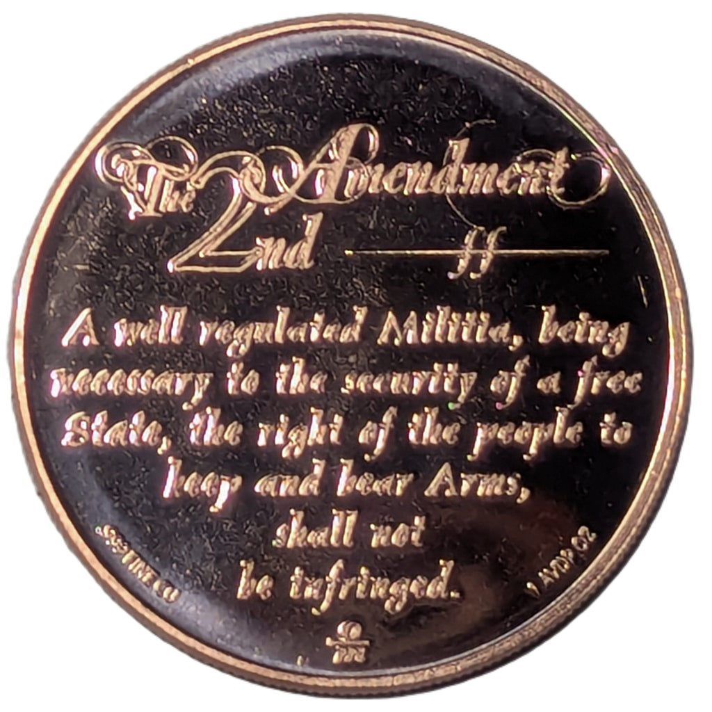 Rifleman 2nd Amendment 1 oz Copper Round