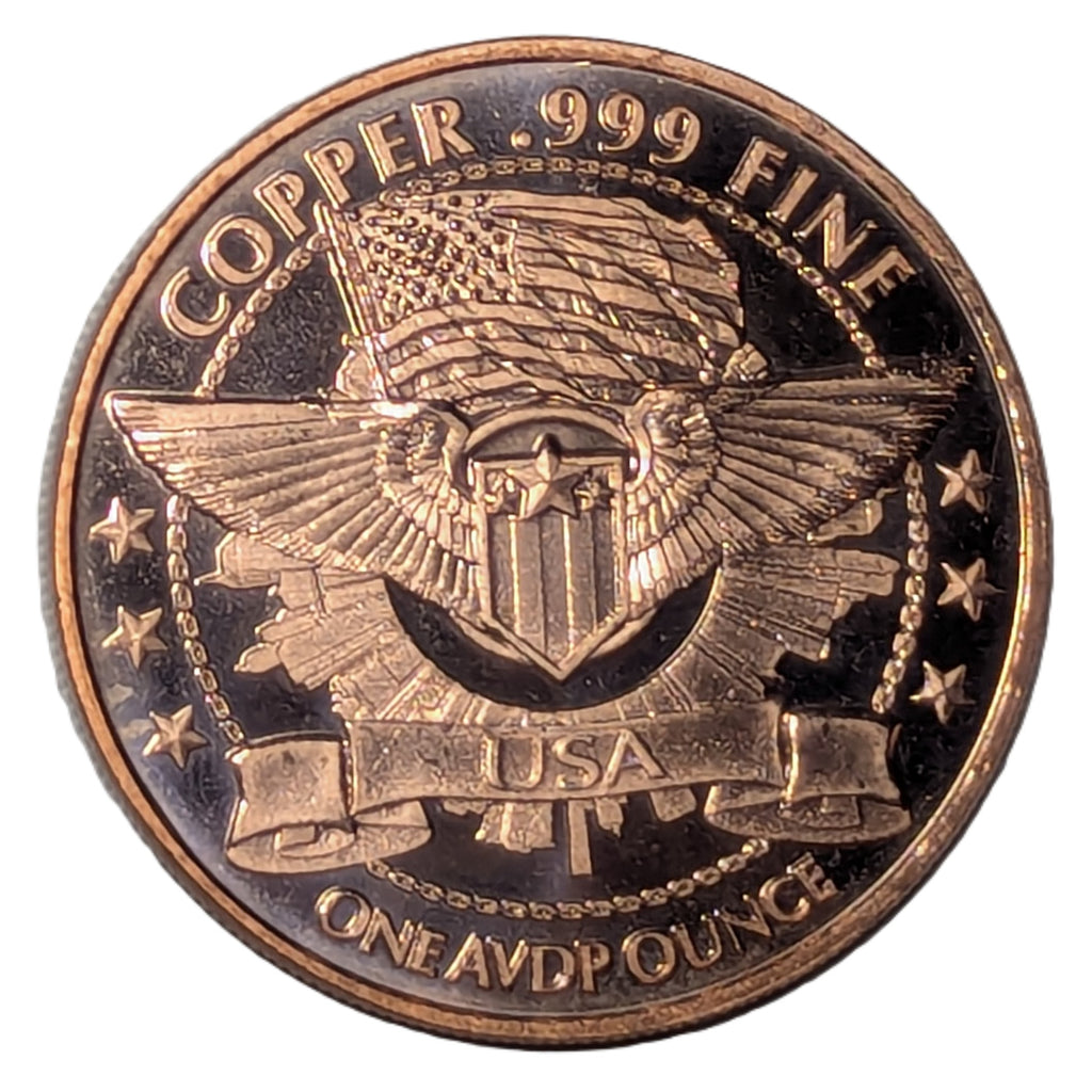 Aliens We'll Be Back 1 oz Copper Round