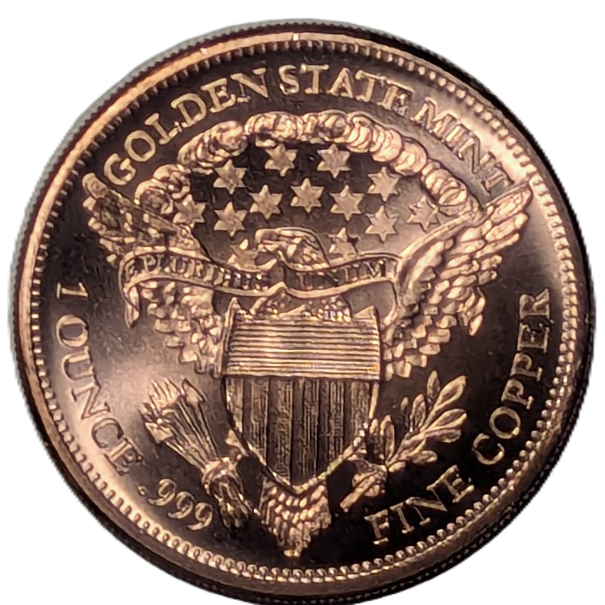 1933 Saint-Gaudens 1 oz Copper Round