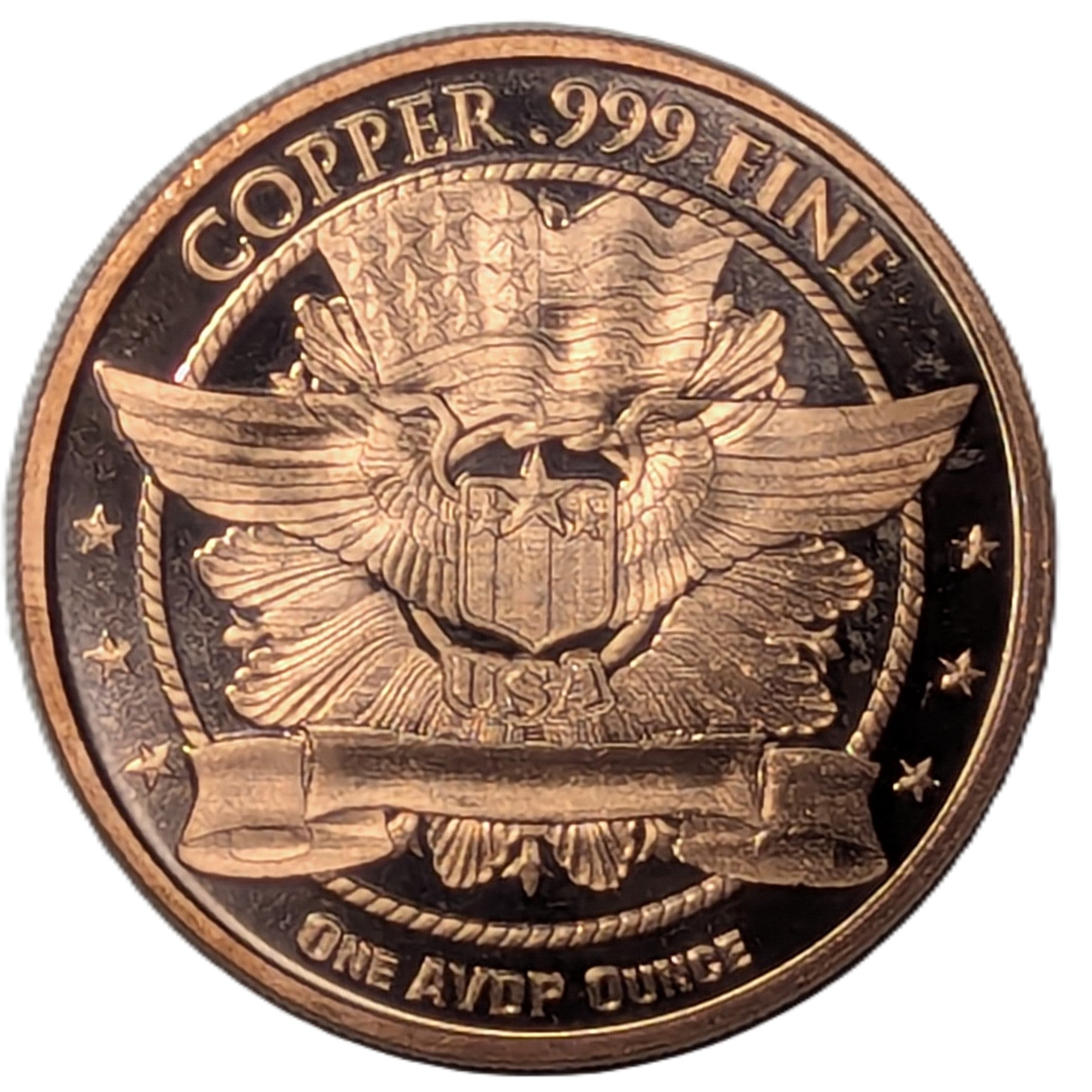 Walking Liberty 1 oz Copper Round