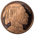 Indian Head Buffalo Nickel 1 oz Copper Round