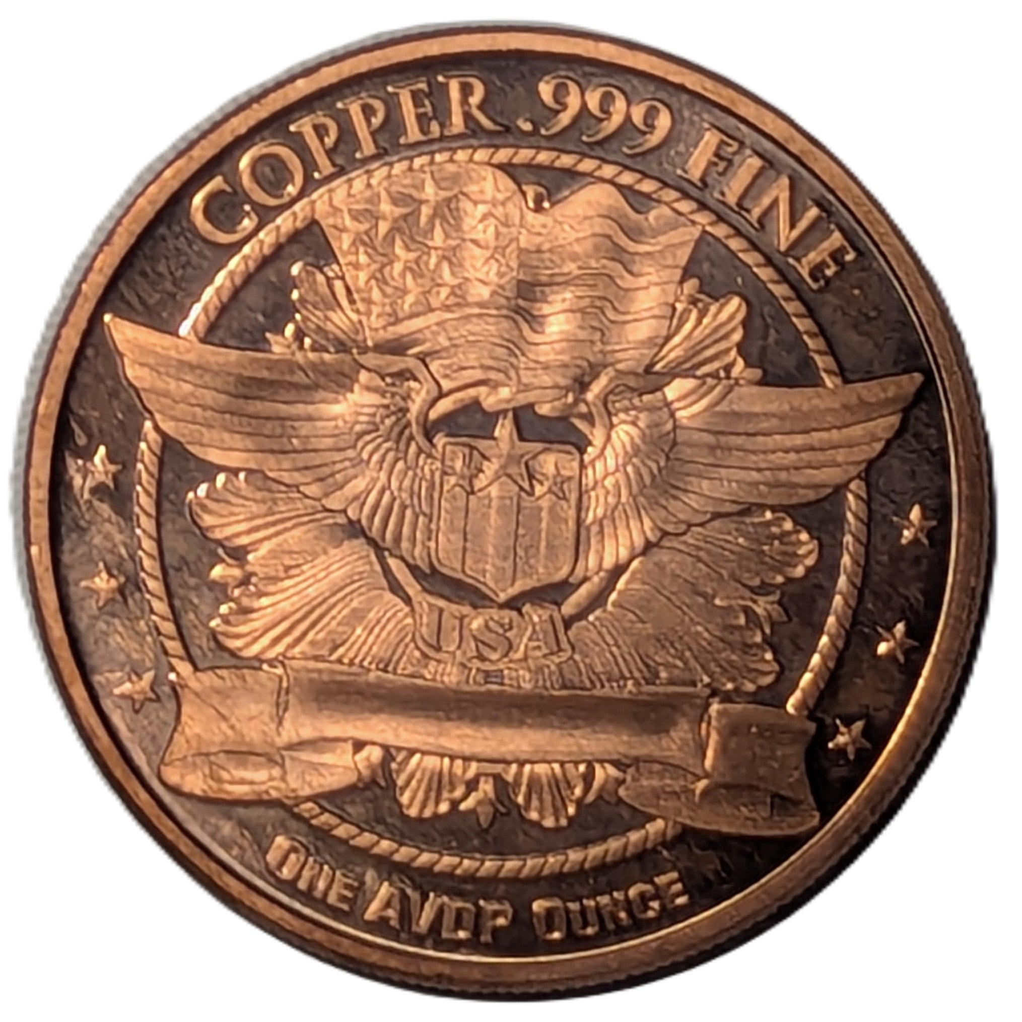 Indian Head Buffalo Nickel 1 oz Copper Round