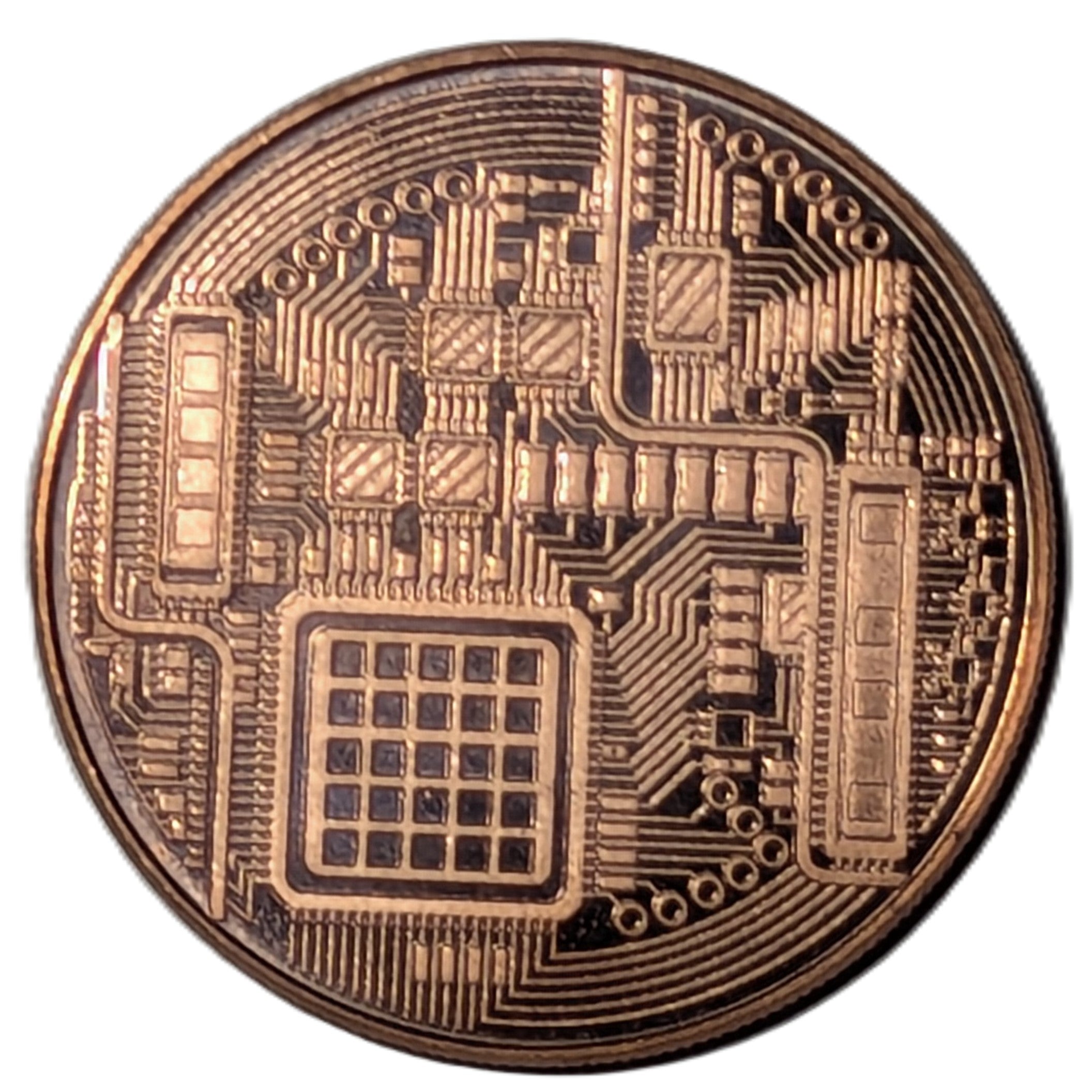 Bitcoin 1 oz Copper Round