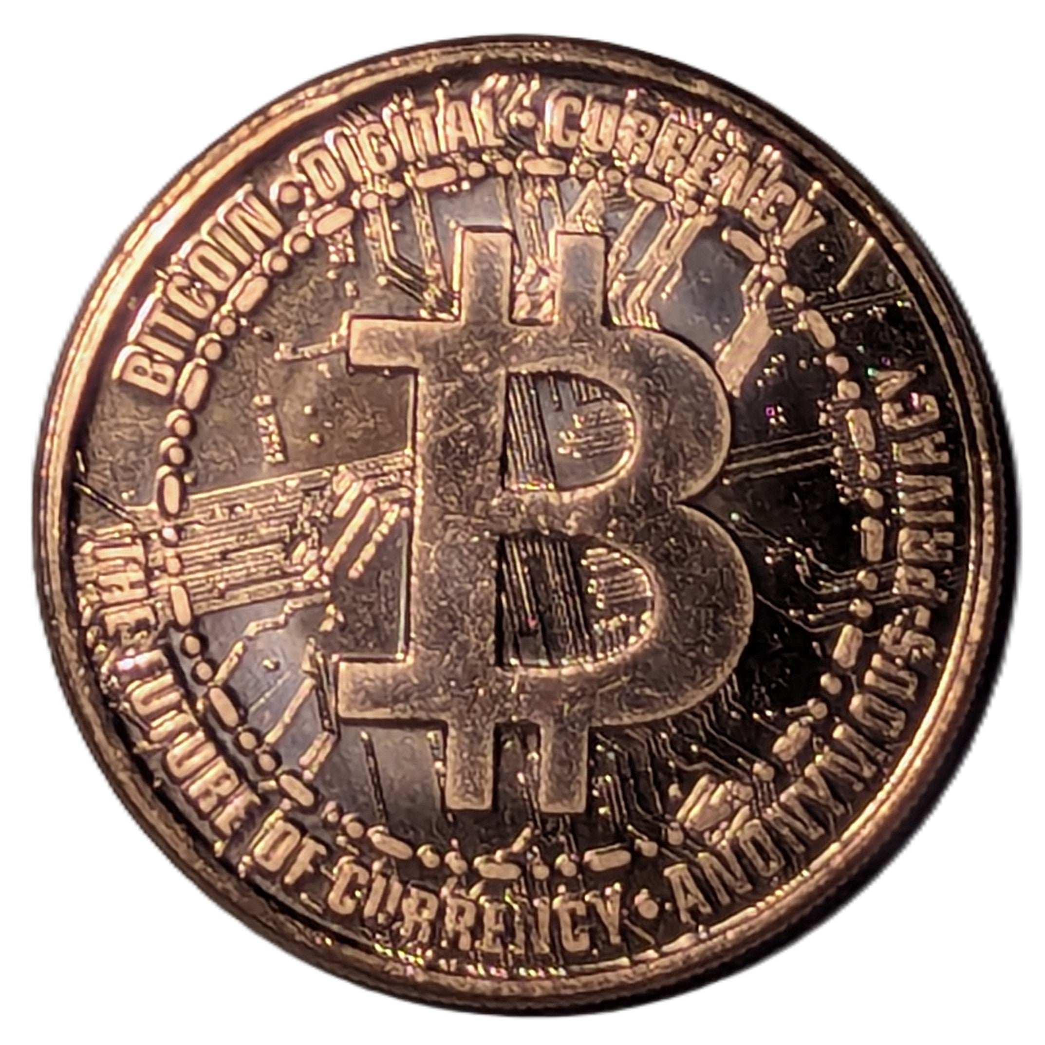 Bitcoin 1 oz Copper Round