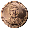 Donald Trump 45th President Portrait 1 oz Copper Round
