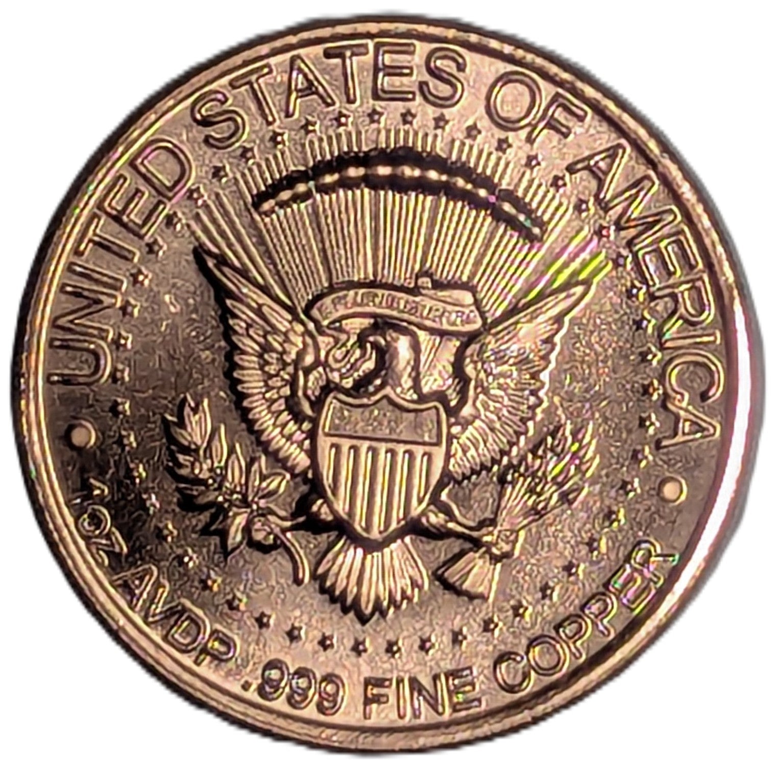 1964 Kennedy 1 oz Copper Round