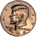 1964 Kennedy 1 oz Copper Round