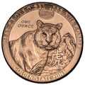 Year of the Tiger 1 oz Copper Round