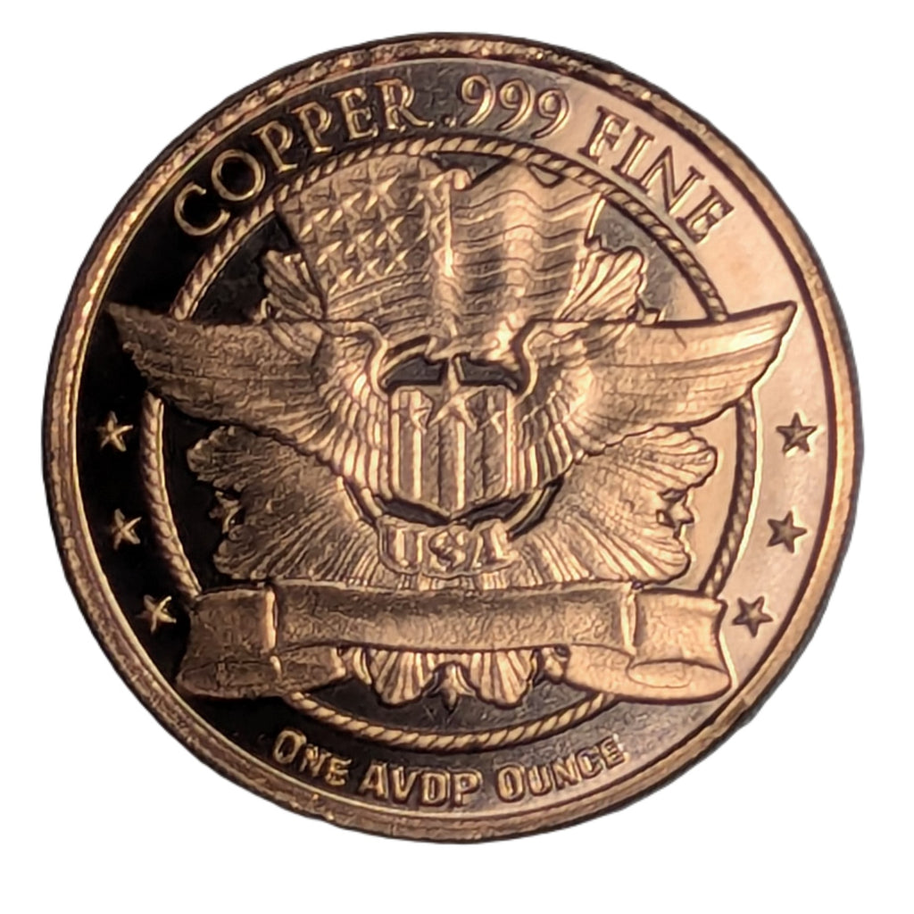 Morgan Dollar 1 oz Copper Round