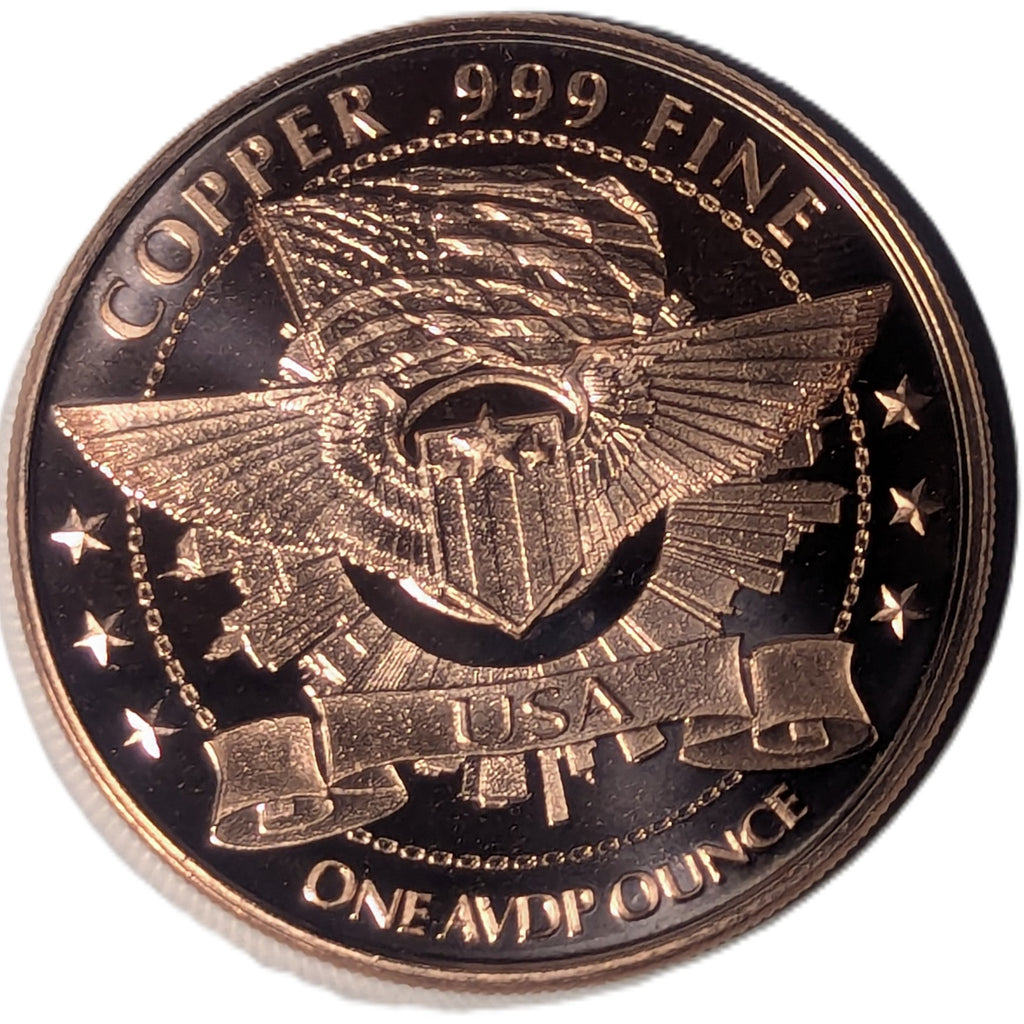 Presidential Memorabilia 1 oz Copper Round – Trump Mugshot