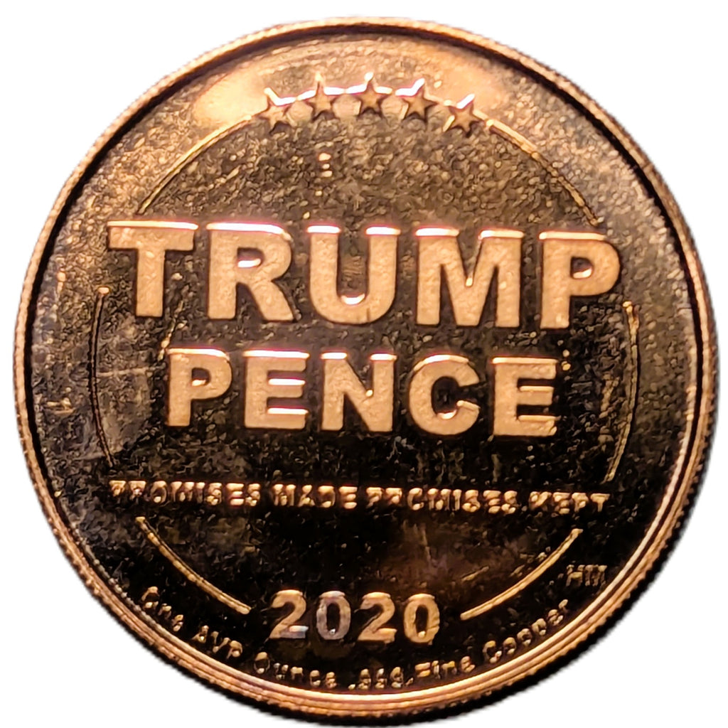 Presidential Memorabilia 1 oz Copper Round – The Corona Virus - COVID Shield