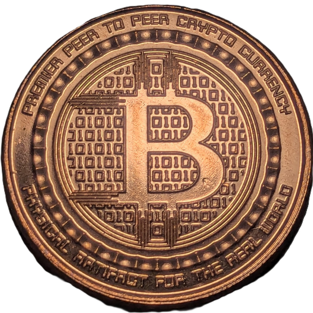 1 oz Copper Round – Bitcoin from Anonymous Mint