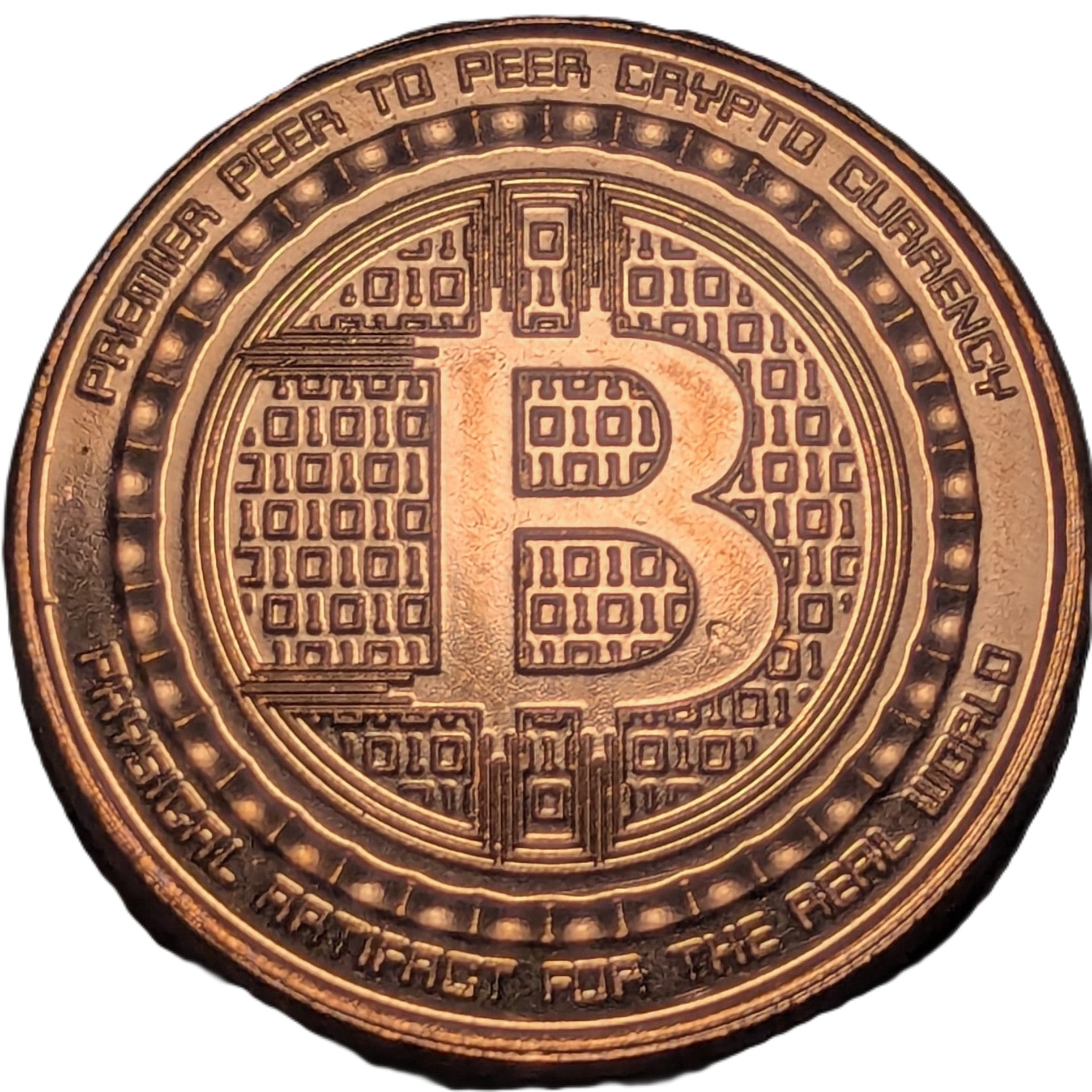 1 oz Copper Round – Bitcoin from Anonymous Mint