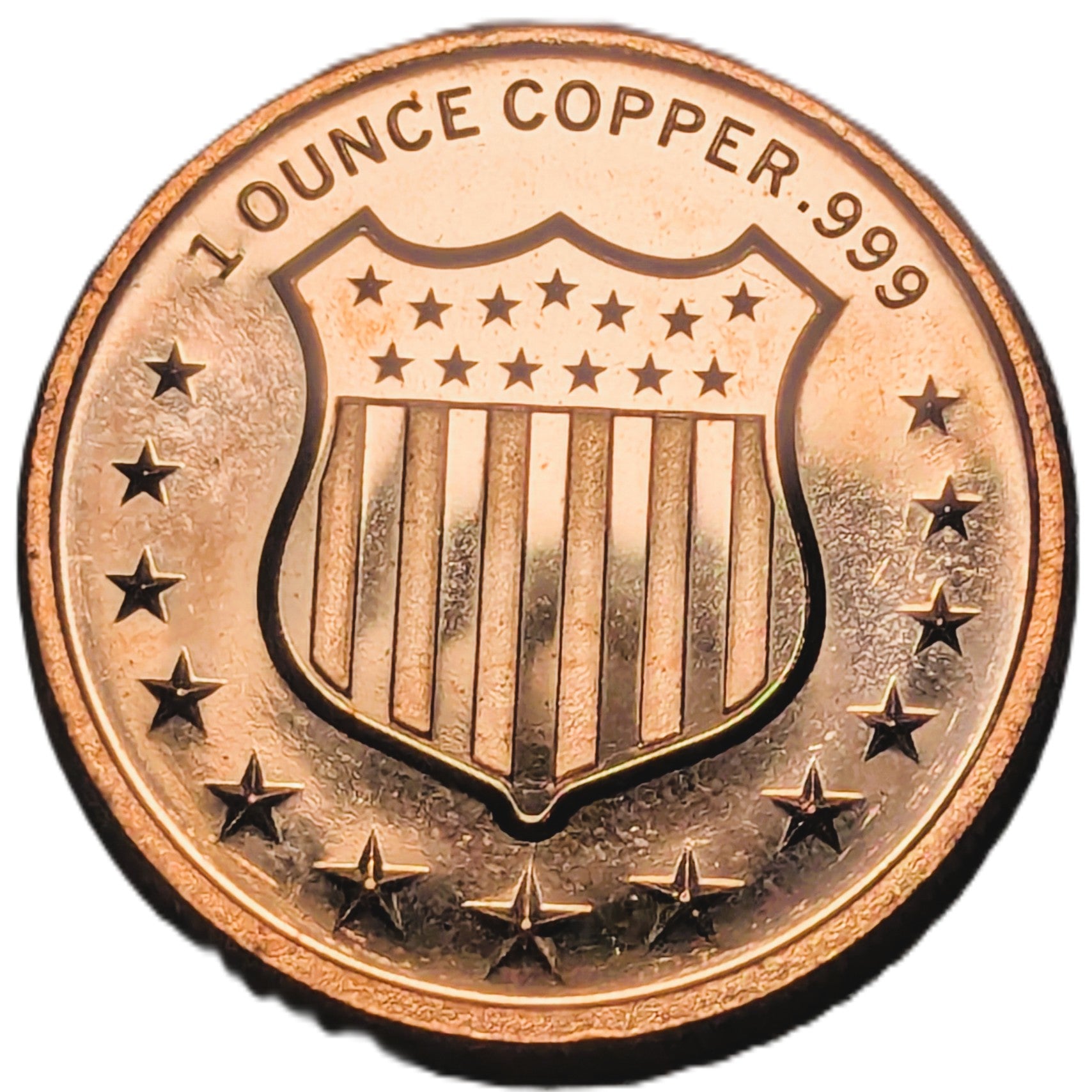 1 oz Copper Round – The American Bison