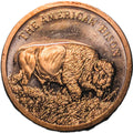 1 oz Copper Round – The American Bison