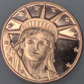 1 oz Copper Round – Lady Liberty