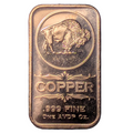 Buffalo 1 oz Copper Bar