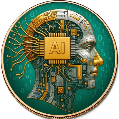 5 oz Copper - AI Amplified Imagination Limited Edition 4167/5000 in Acrylic Case