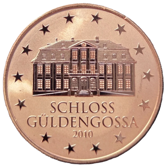 1 oz Copper Round Geiger Edelmetalle Schloss Güldengossa 2010