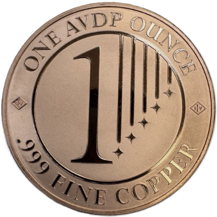 1 oz Copper Round Geiger Edelmetalle Schloss Güldengossa 2010
