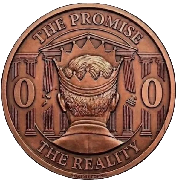 5 oz Copper Ponzi Scheme 5247 Acrylic Case