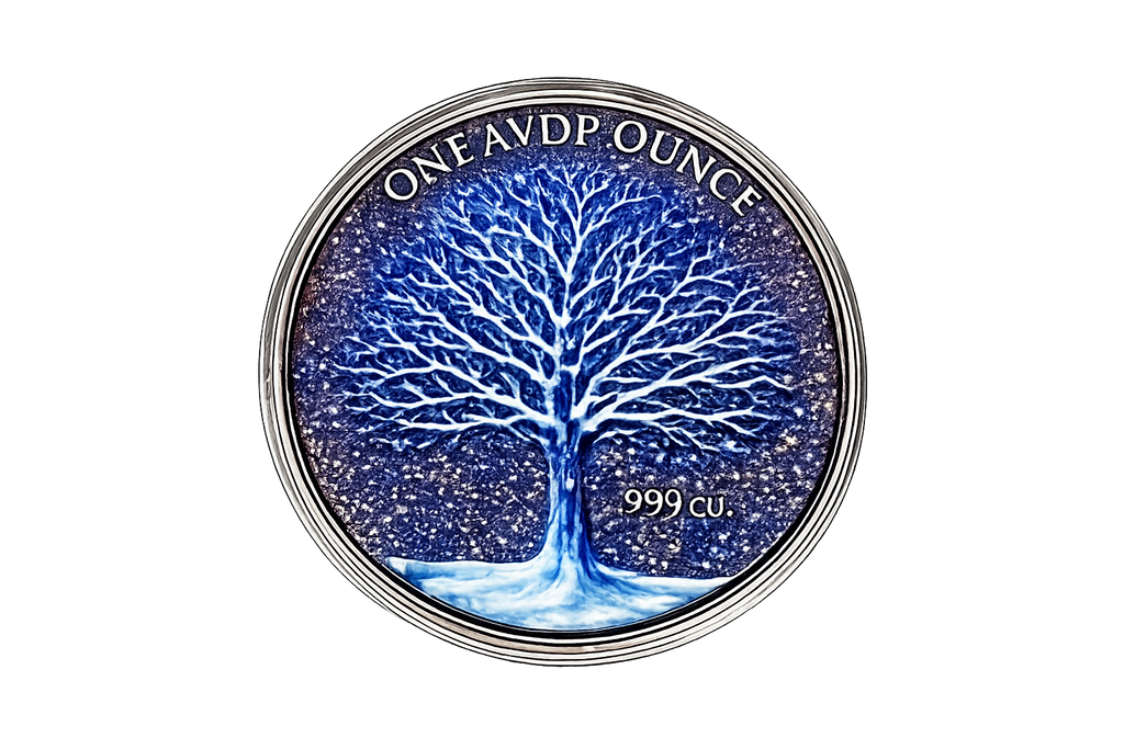 1 oz Copper Winter Maple Limited Edition Numbered Out of 5,000