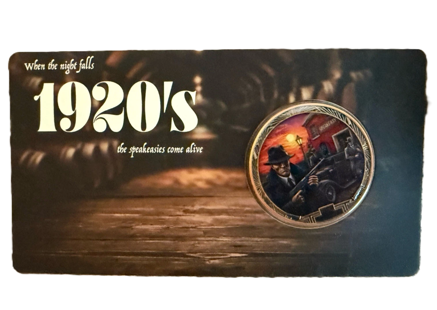 1 oz Copper 1920's Barrels & Bullets Limited Edition Numbered of 10,000