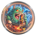 5 oz Copper - Fuel the Fury Monster Energy in Acrylic Case 5,000 Mintage